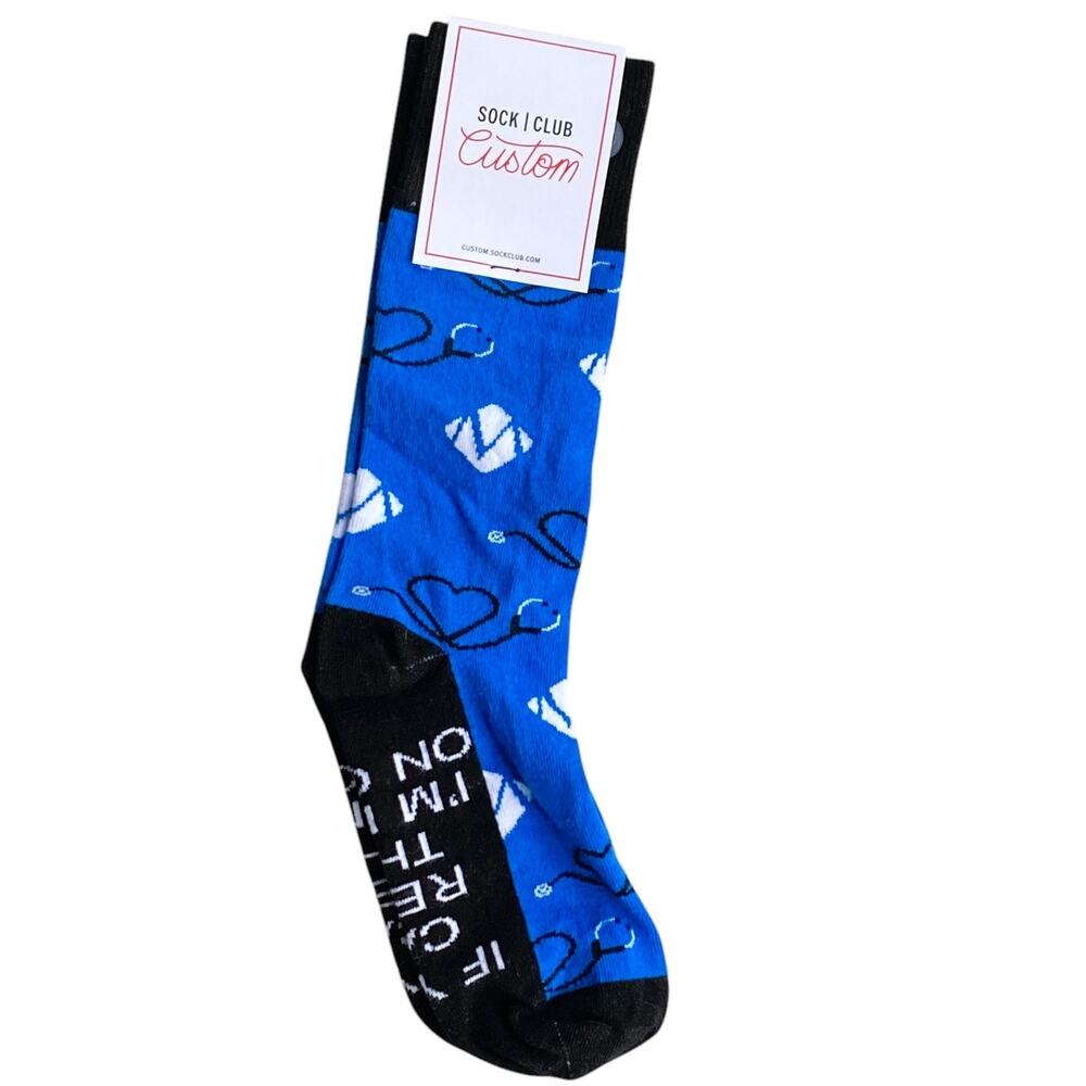 NWT ~ SOCK CLUB Unisex Dr Nurse Medical Professional Socks ~ OSFM